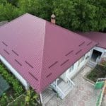 Крыша из профнастила