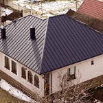 Кровля из клик-фальца