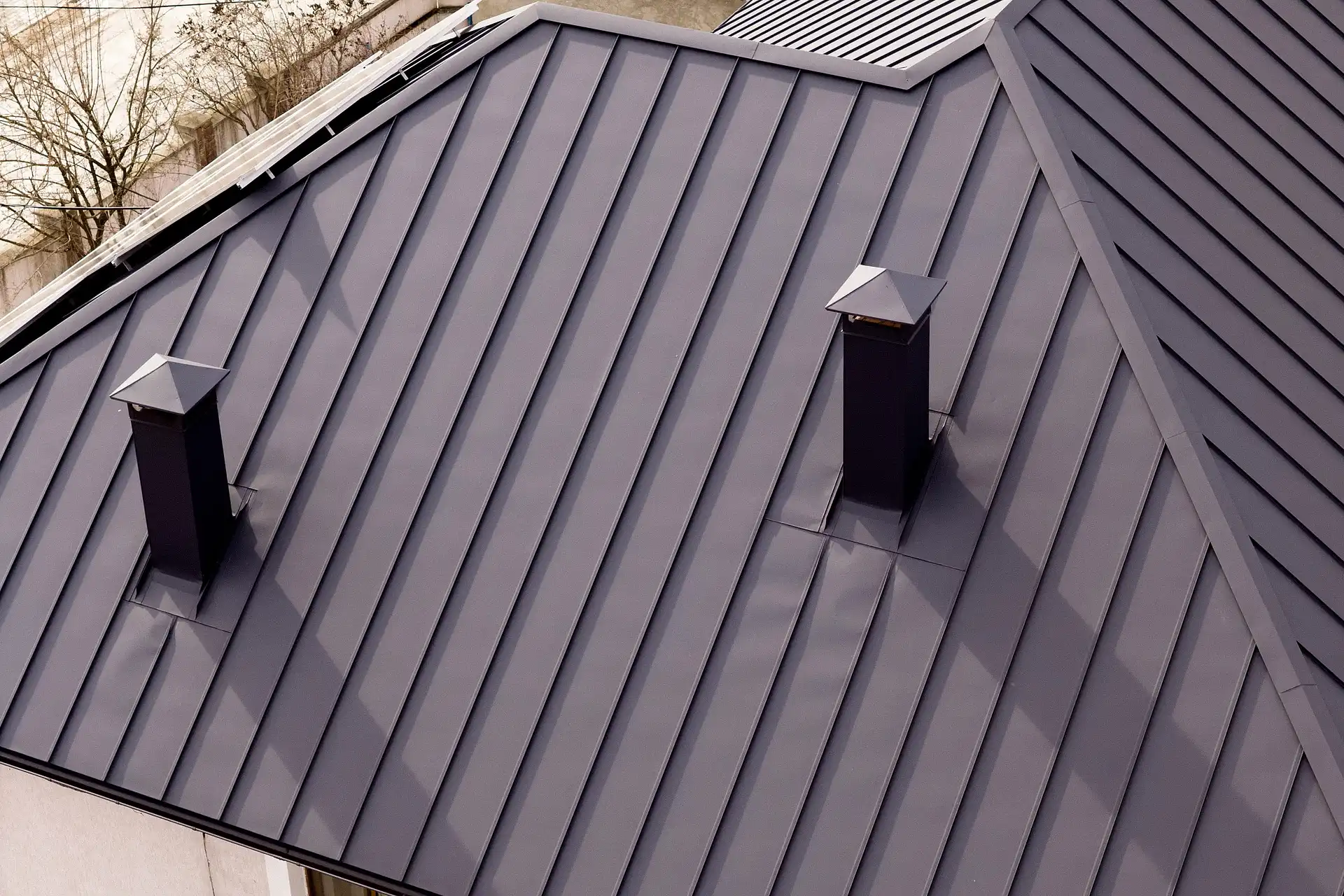 Кровля из клик-фальца