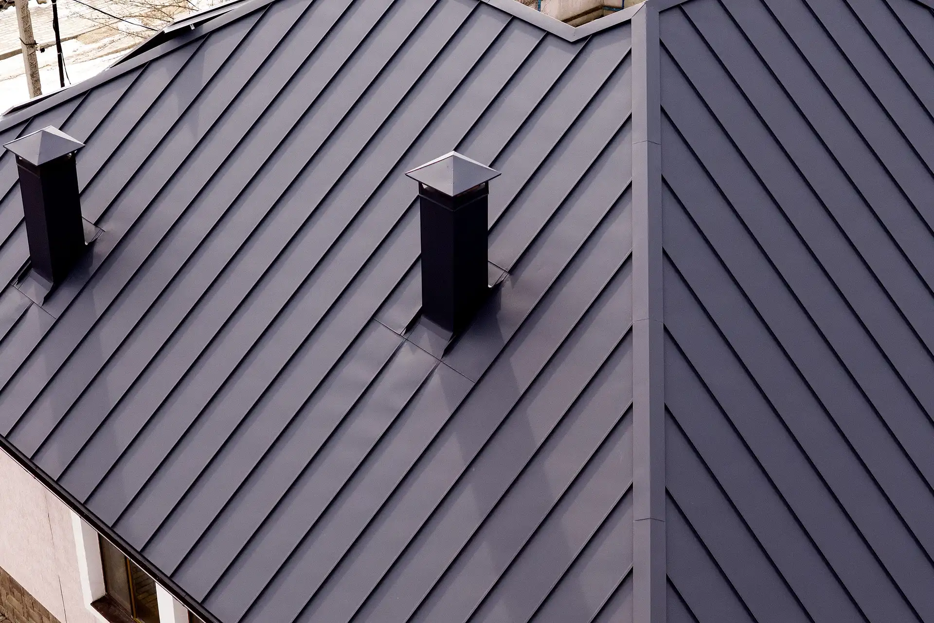 Кровля из клик-фальца