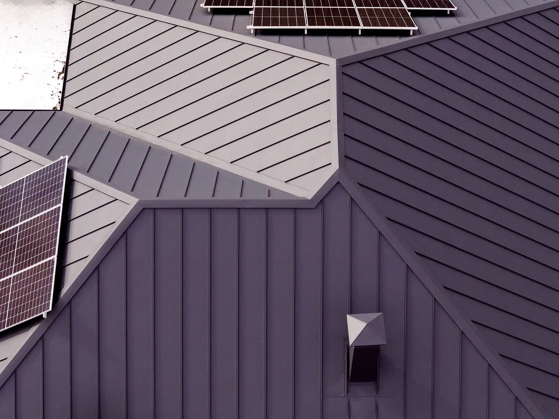 Кровля из клик-фальца