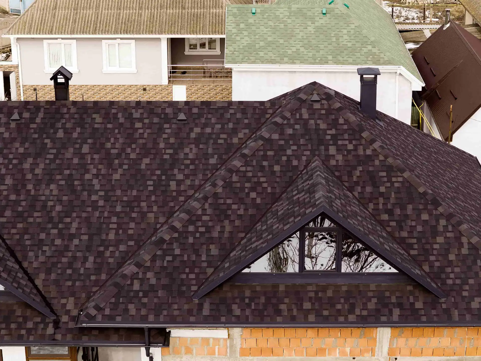 Кровля из битумной черепицы