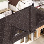 Кровля из битумной черепицы