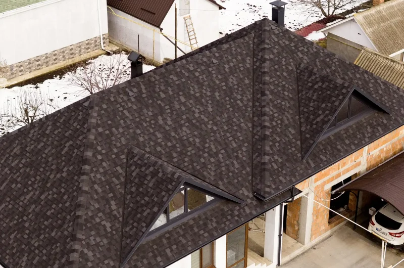 Кровля из битумной черепицы