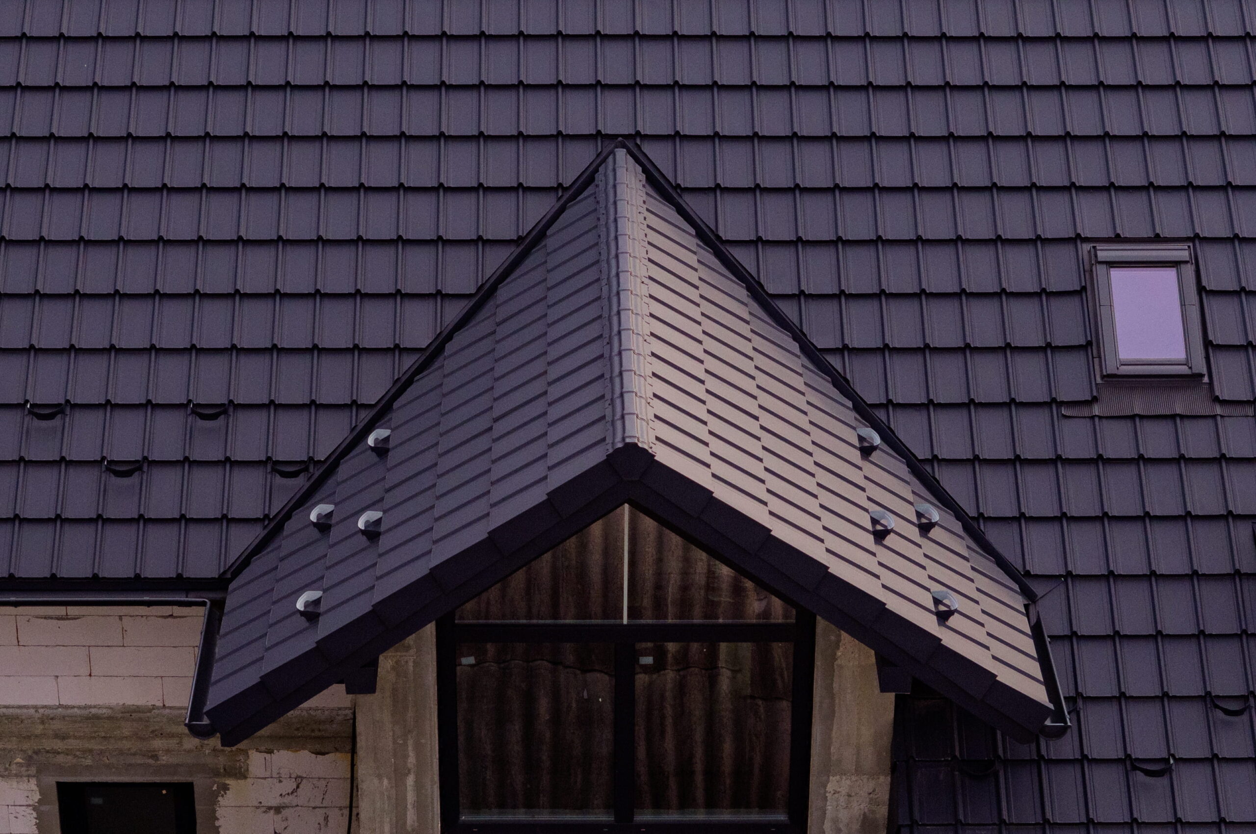 Кровля из металлочерепицы