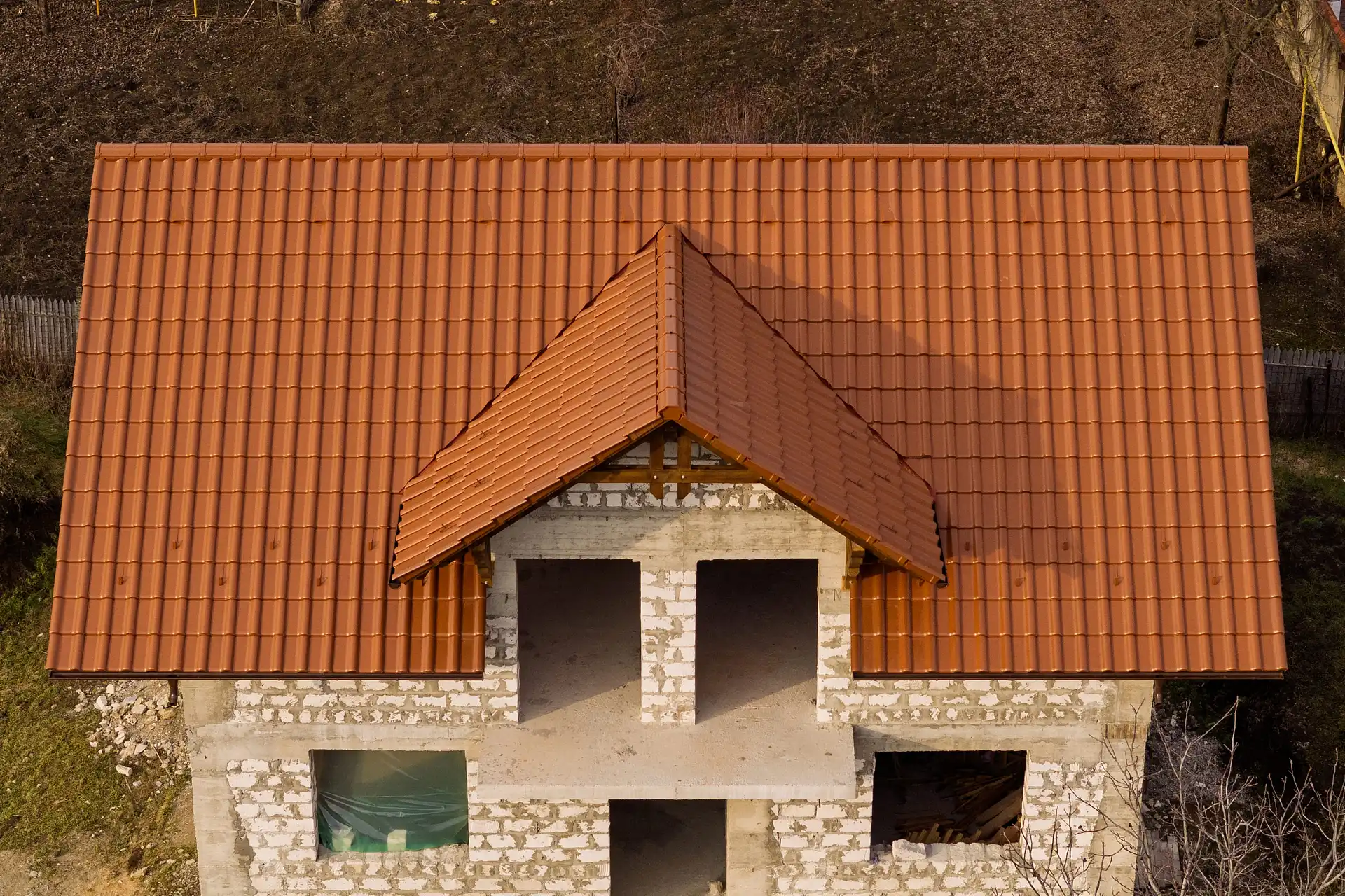 Кровля из керамической черепицы