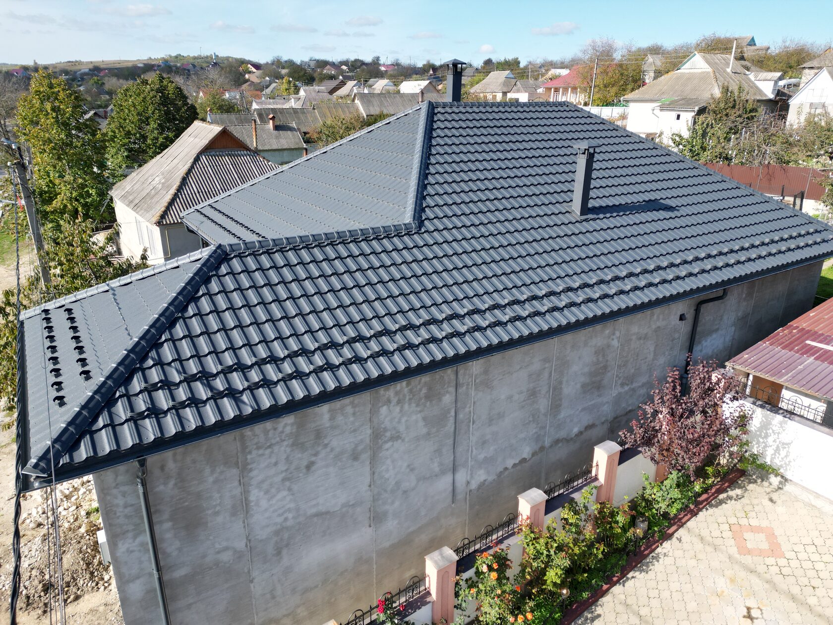 Țiglă metalică, Arctica, Coreea V-matt, Lozova, Strășeni