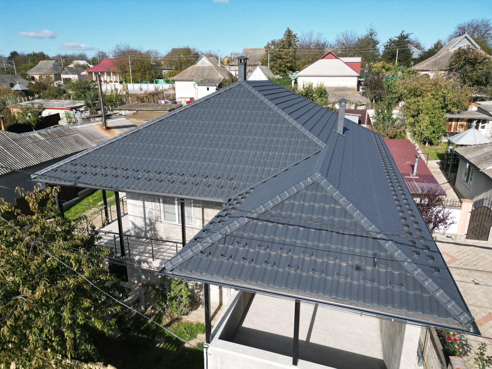 Țiglă metalică, Arctica, Coreea V-matt, Lozova, Strășeni