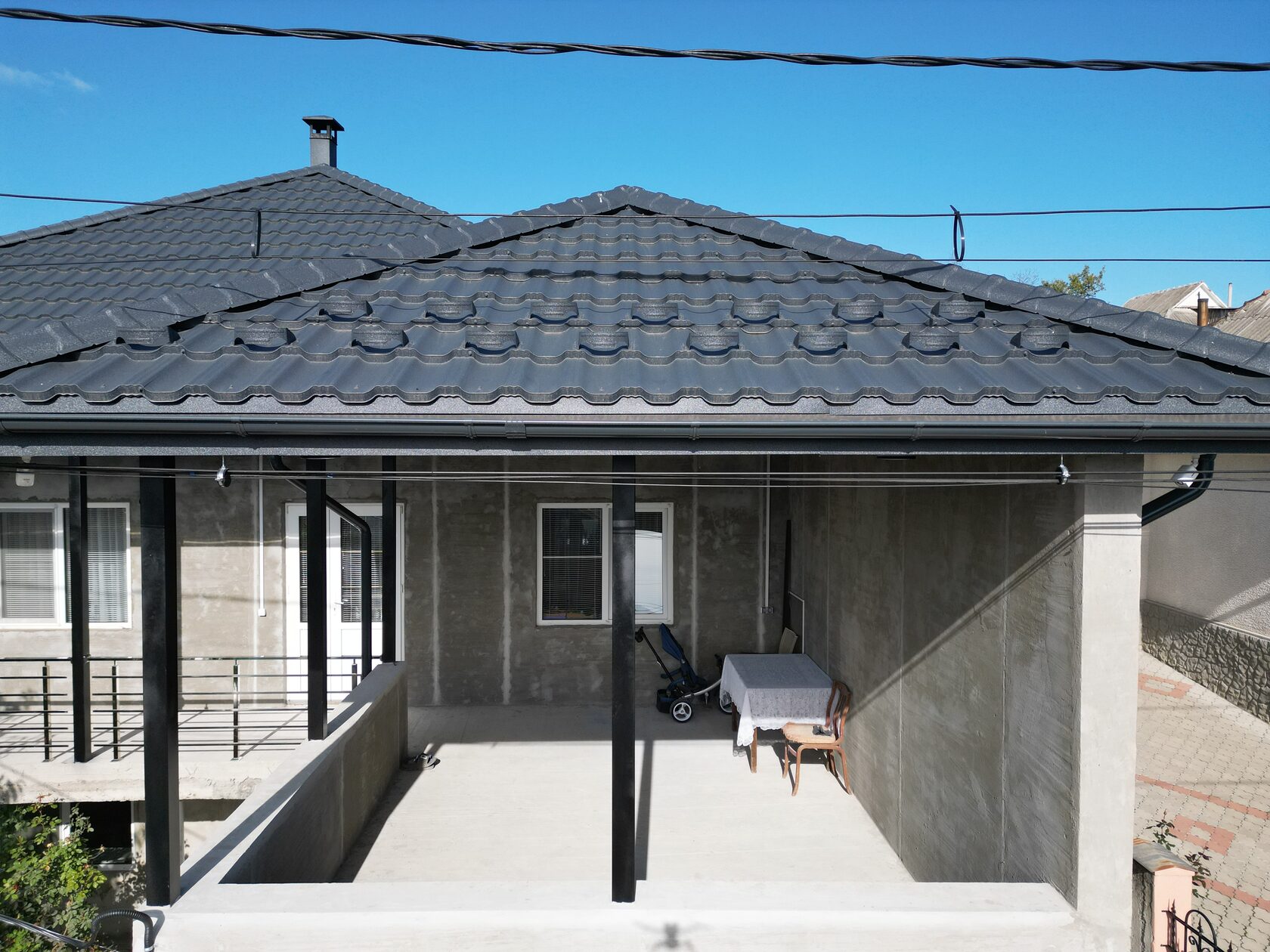 Țiglă metalică, Arctica, Coreea V-matt, Lozova, Strășeni