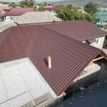 Металлочерепица Arctica SSAB, RAL 8017, Конгаз, Гагаузия