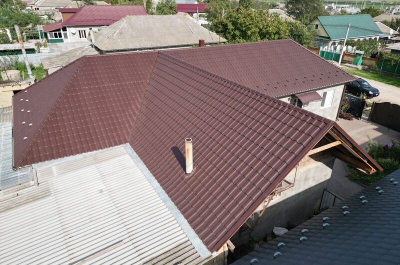 Țiglă metalică, Arctica SSAB, RAL 8017, Congaz, Găgăuzia