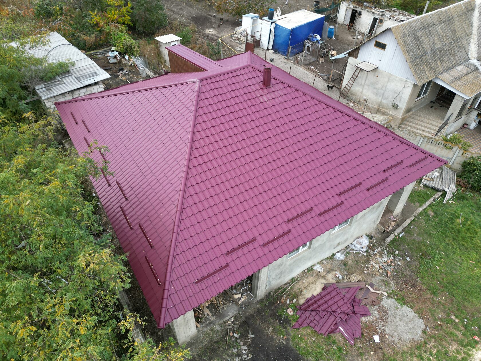 Țiglă metalică, Arctica, Ișnovăț Criuleni