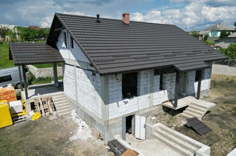 Țiglă metalică, Nordica, Grătiești, Chișinău