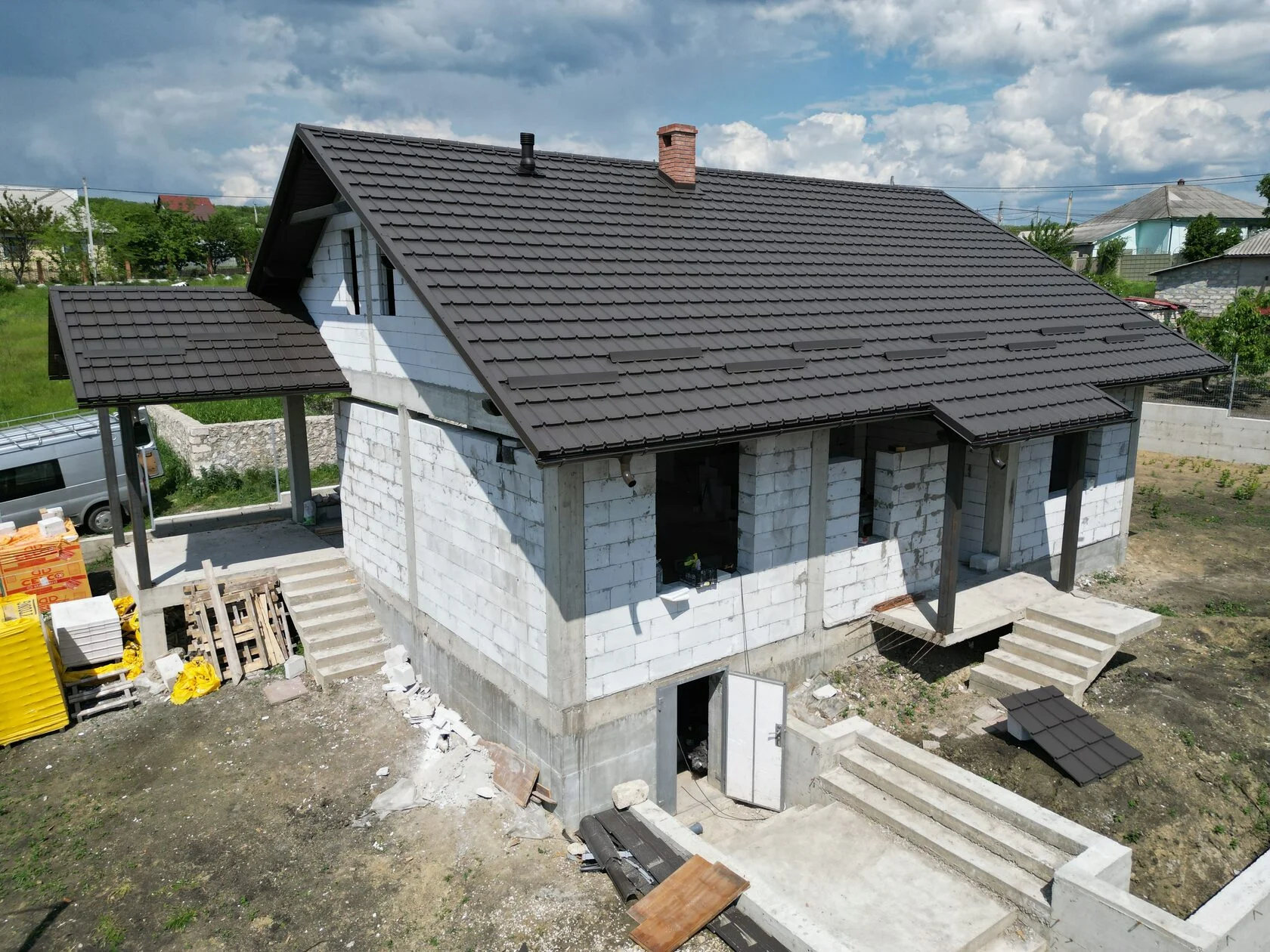 Țiglă metalică, Nordica, Grătiești, Chișinău