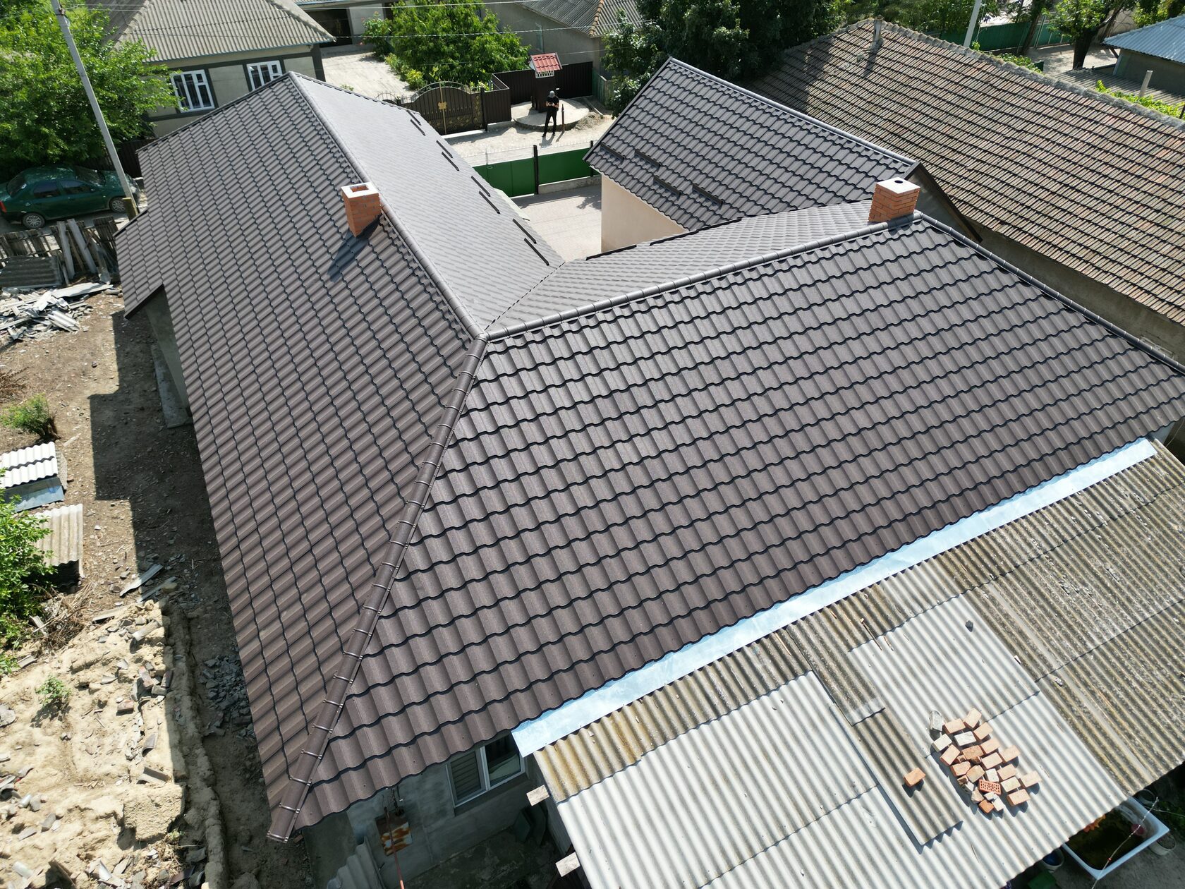 Țiglă metalică, Melano, Congaz, Găgăuzia