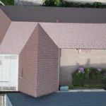 Металлочерепица Arctica SSAB, RAL 8017, Конгаз, Гагаузия