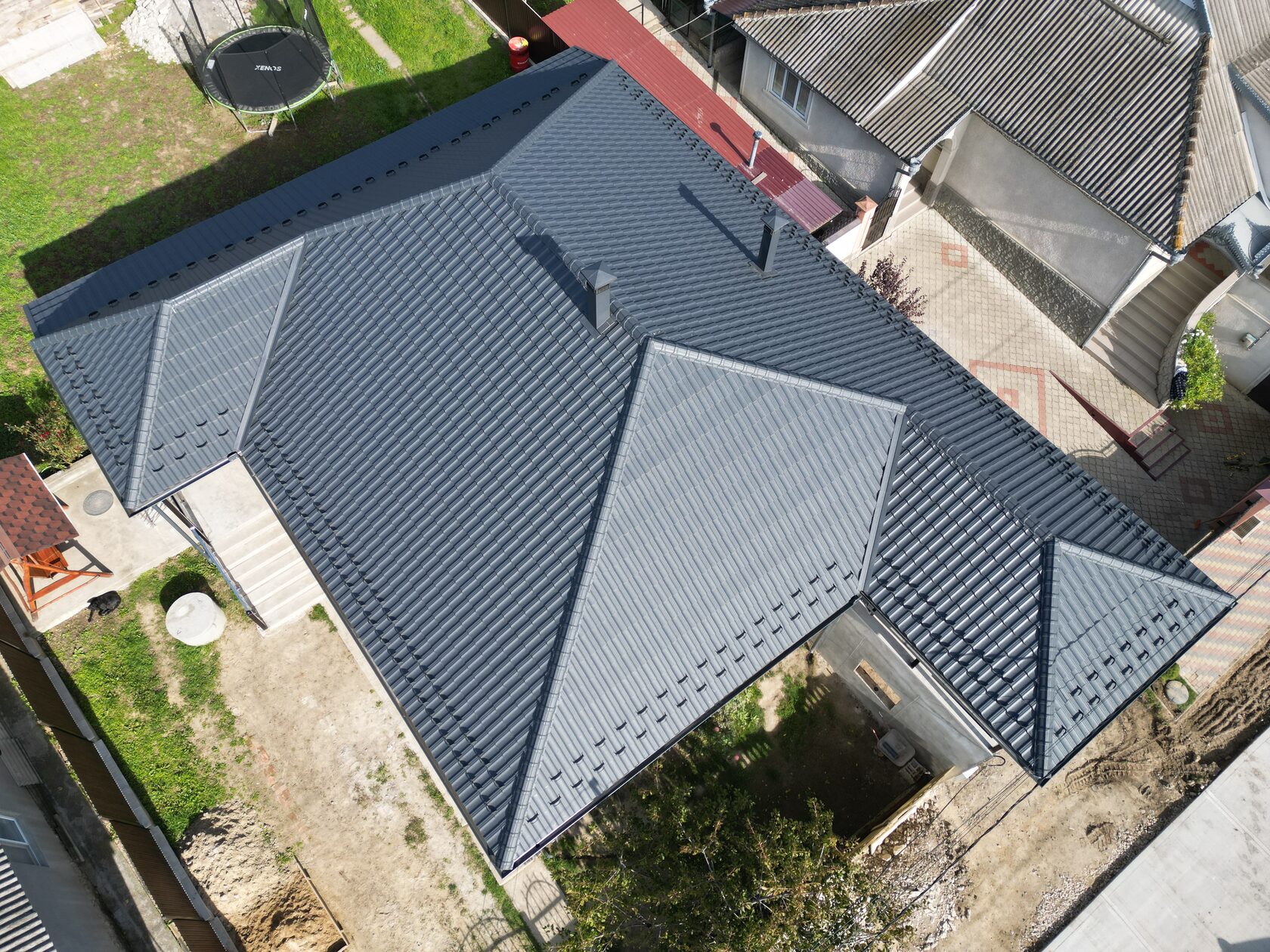 Țiglă metalică, Arctica, Coreea V-matt, Lozova, Strășeni