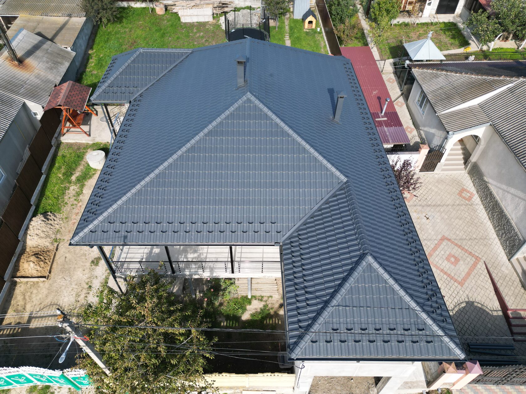 Țiglă metalică, Arctica, Coreea V-matt, Lozova, Strășeni