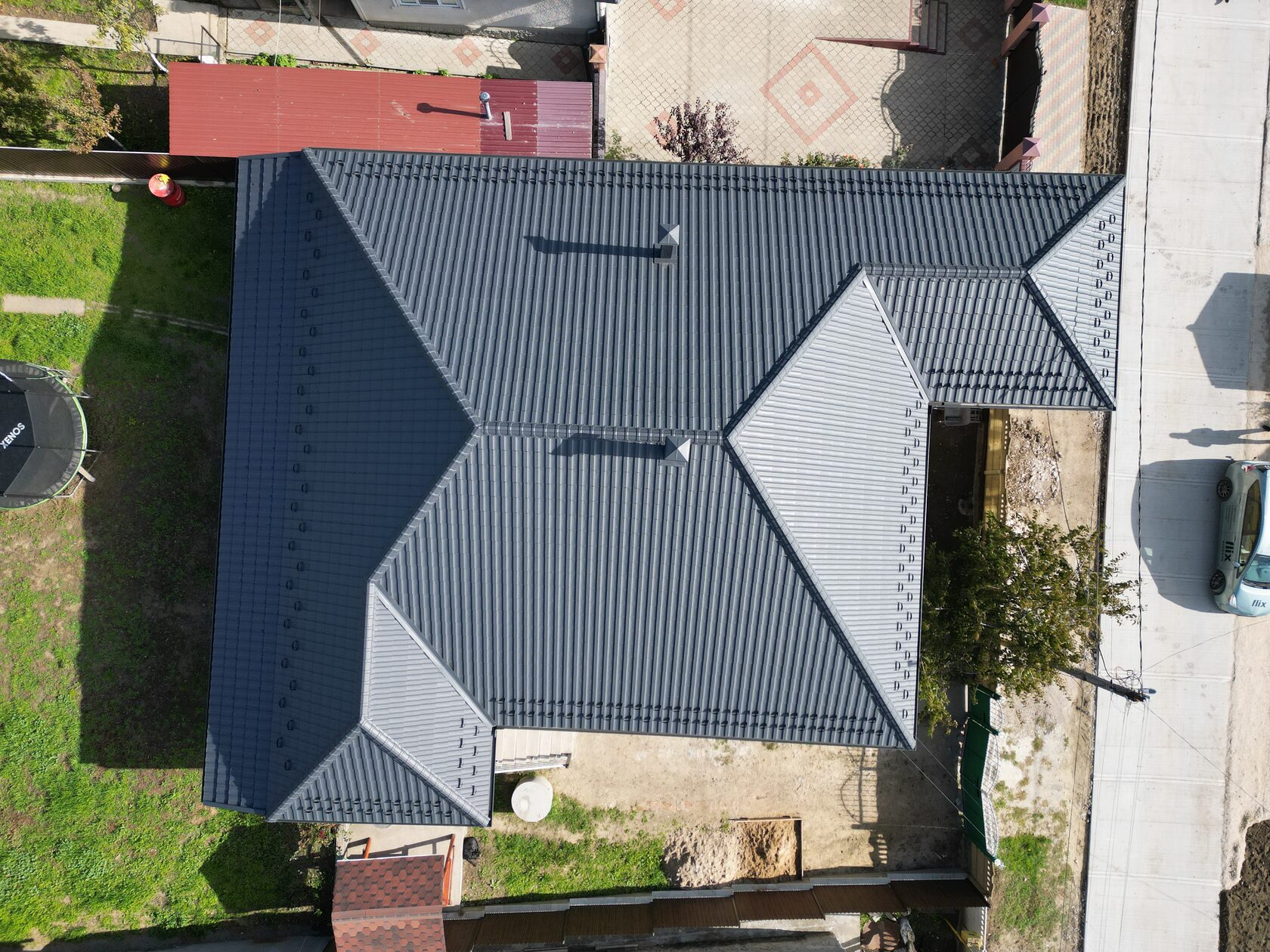 Țiglă metalică, Arctica, Coreea V-matt, Lozova, Strășeni