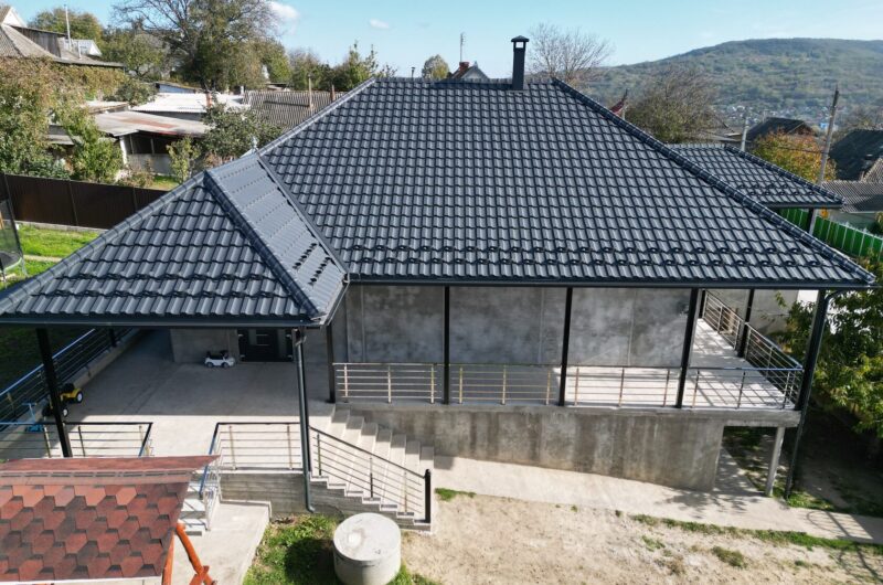 Țiglă metalică, Arctica, Coreea V-matt, Lozova, Strășeni