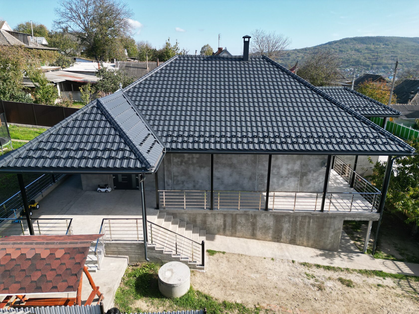 Țiglă metalică, Arctica, Coreea V-matt, Lozova, Strășeni