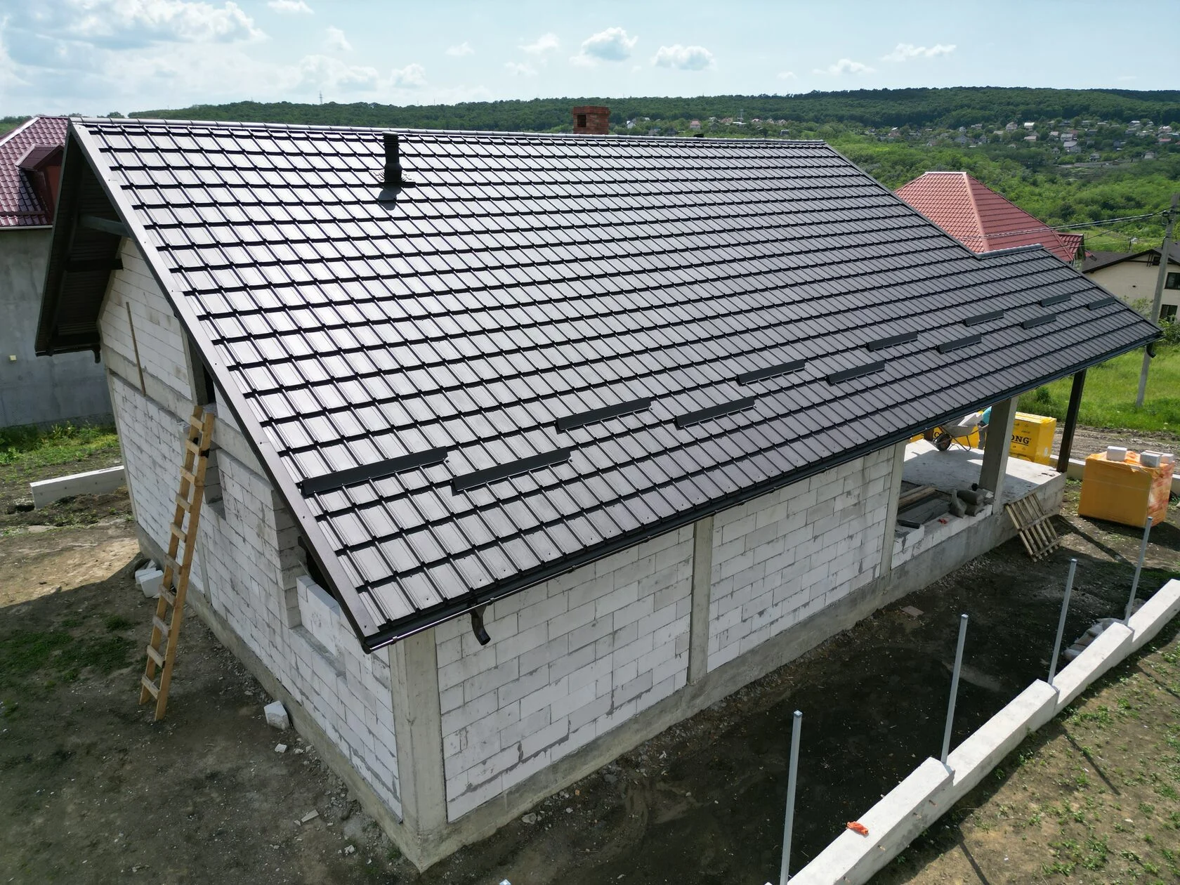 Țiglă metalică, Nordica, Grătiești, Chișinău