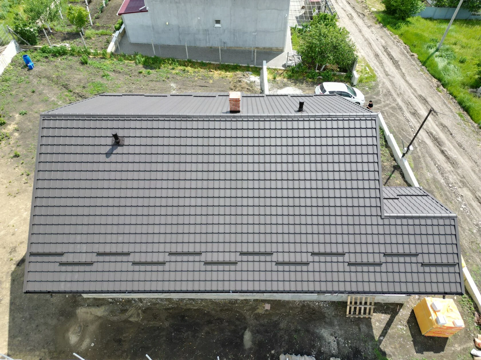 Țiglă metalică, Nordica, Grătiești, Chișinău