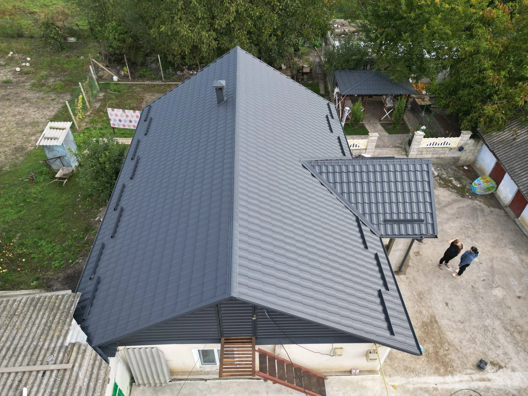 Țiglă metalică, Arctica, Coreea V-Matt, Fîrlădeni, Căușeni