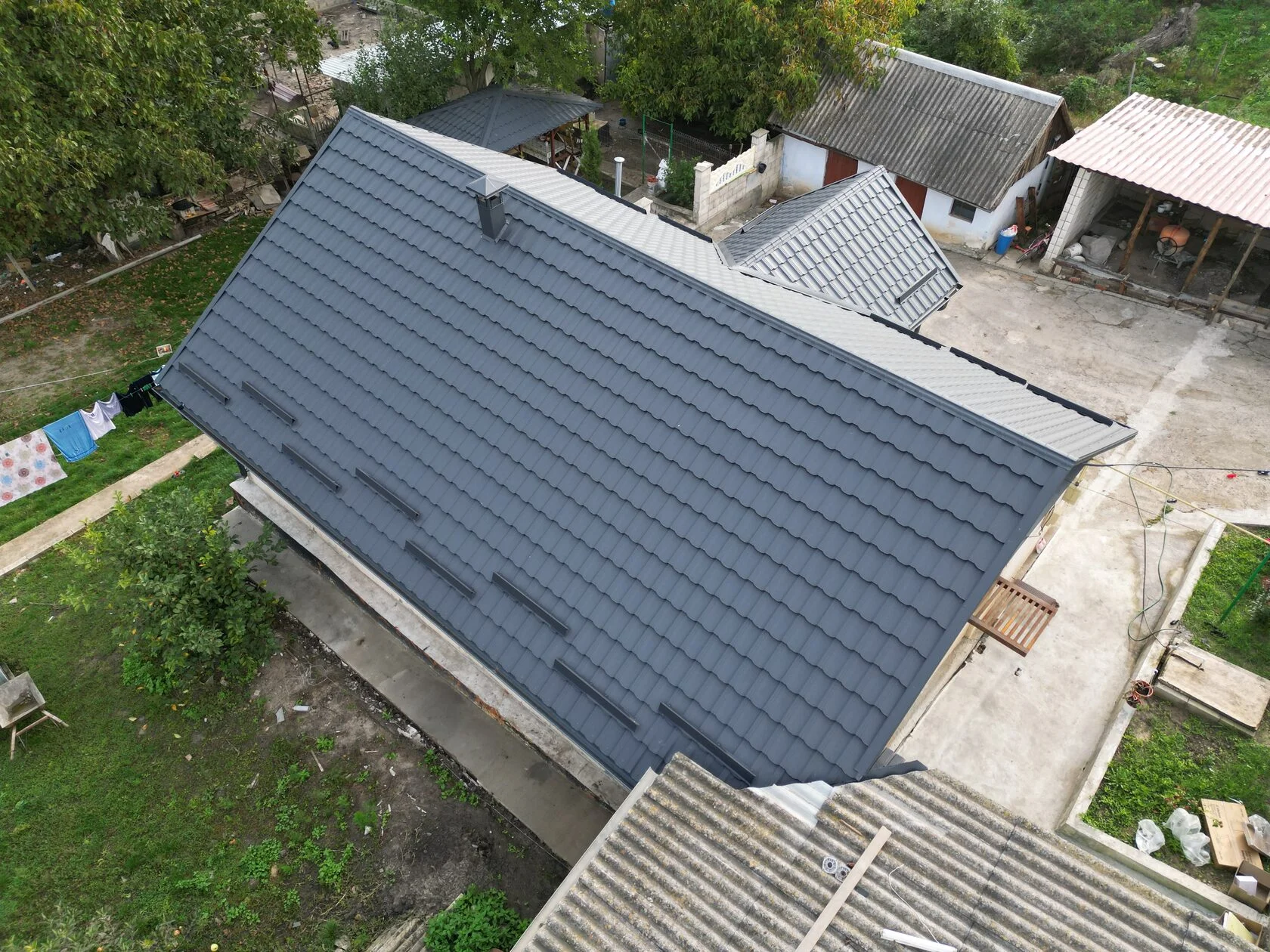 Țiglă metalică, Arctica, Coreea V-Matt, Fîrlădeni, Căușeni