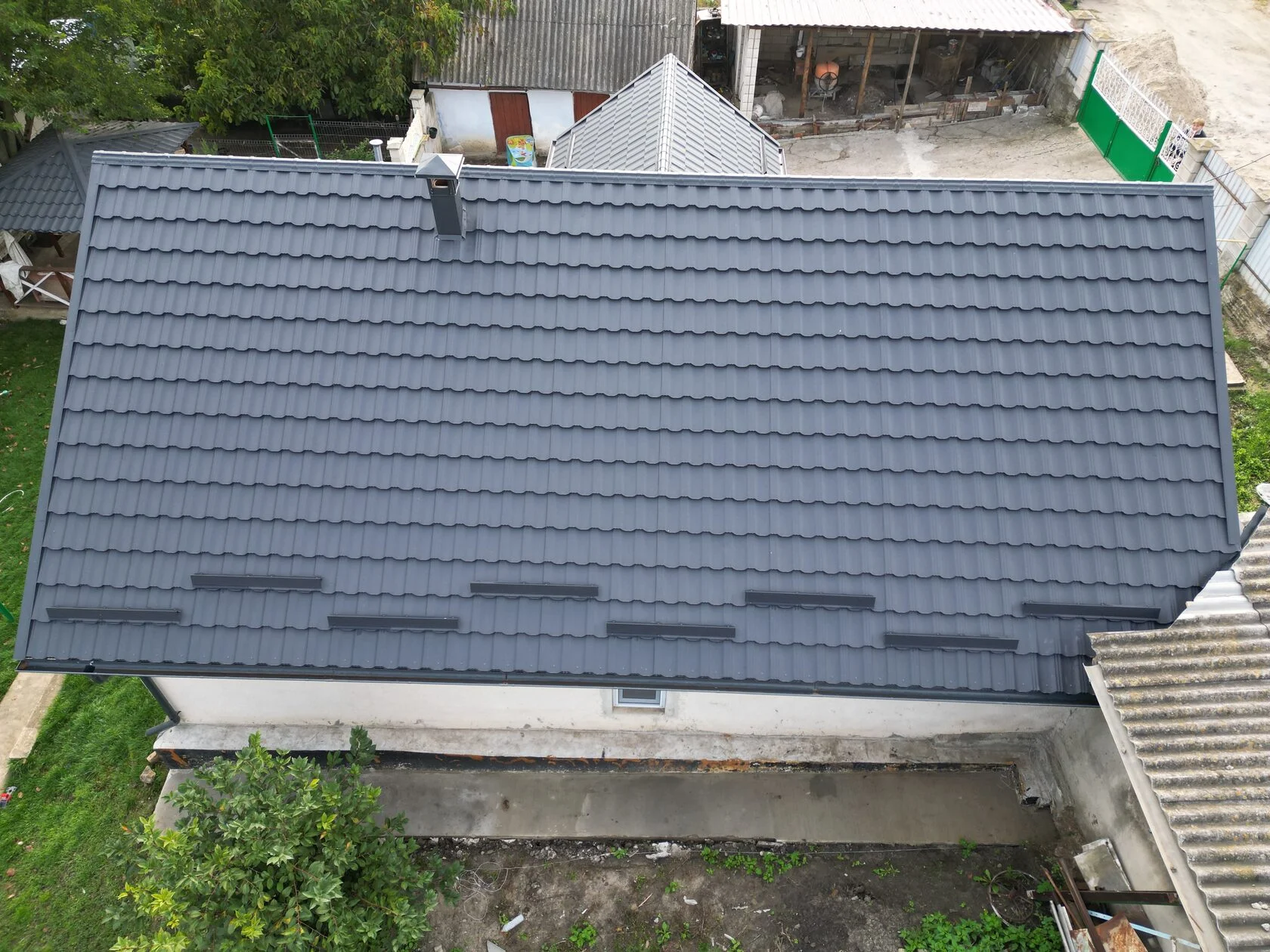 Țiglă metalică, Arctica, Coreea V-Matt, Fîrlădeni, Căușeni