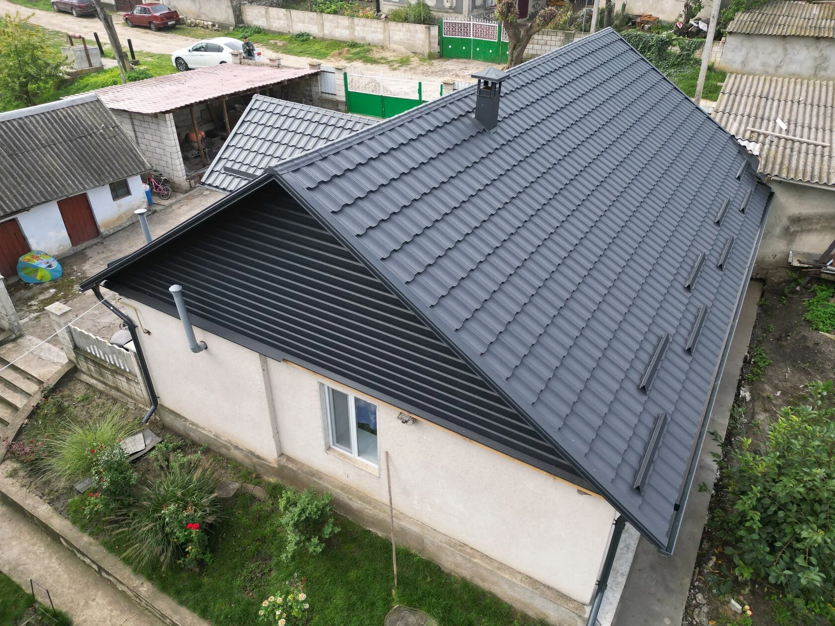 Țiglă metalică, Arctica, Coreea V-Matt, Fîrlădeni, Căușeni