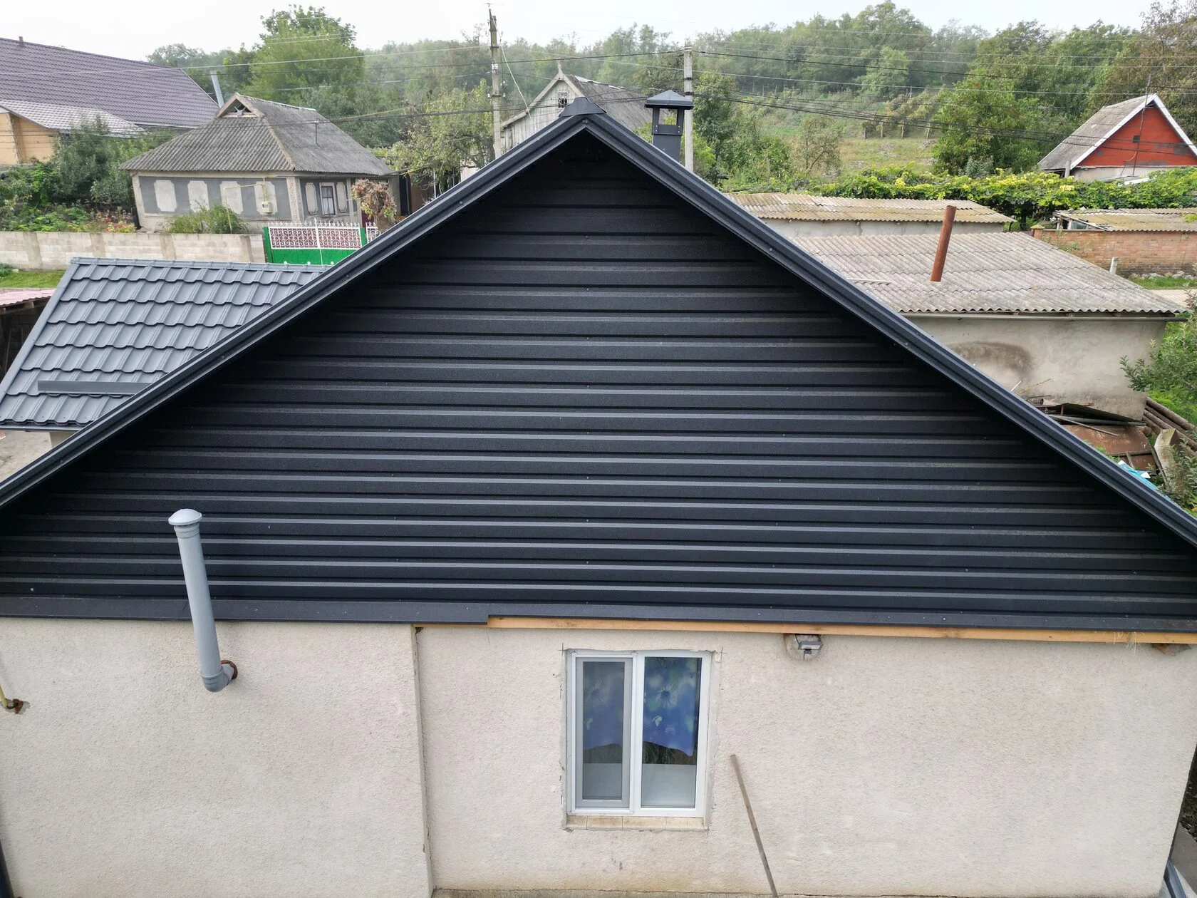 Țiglă metalică, Arctica, Coreea V-Matt, Fîrlădeni, Căușeni