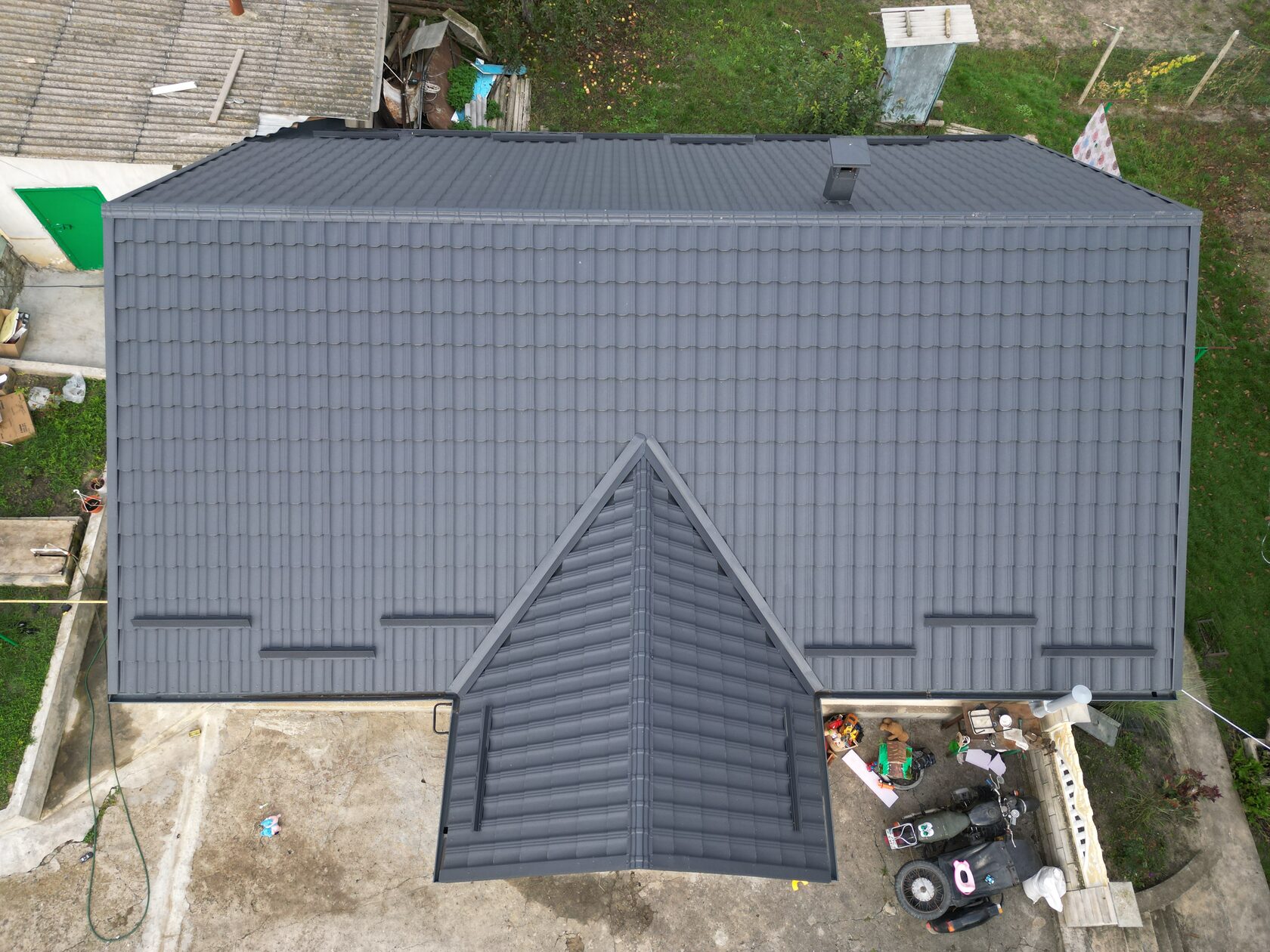 Țiglă metalică, Arctica, Coreea V-Matt, Fîrlădeni, Căușeni