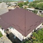 Металлочерепица Arctica, Korea V-Matt, RAL 8017, Хырбовэц, Новые Анены