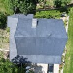 Țiglă metalică, Arctica, SSAB, RAL 7016, Tătărești, Strășeni
