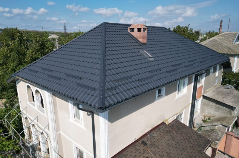 Țiglă metalică, Arctica, Coreea V-Matt, RAL 7024, Speia, Anenii Noi