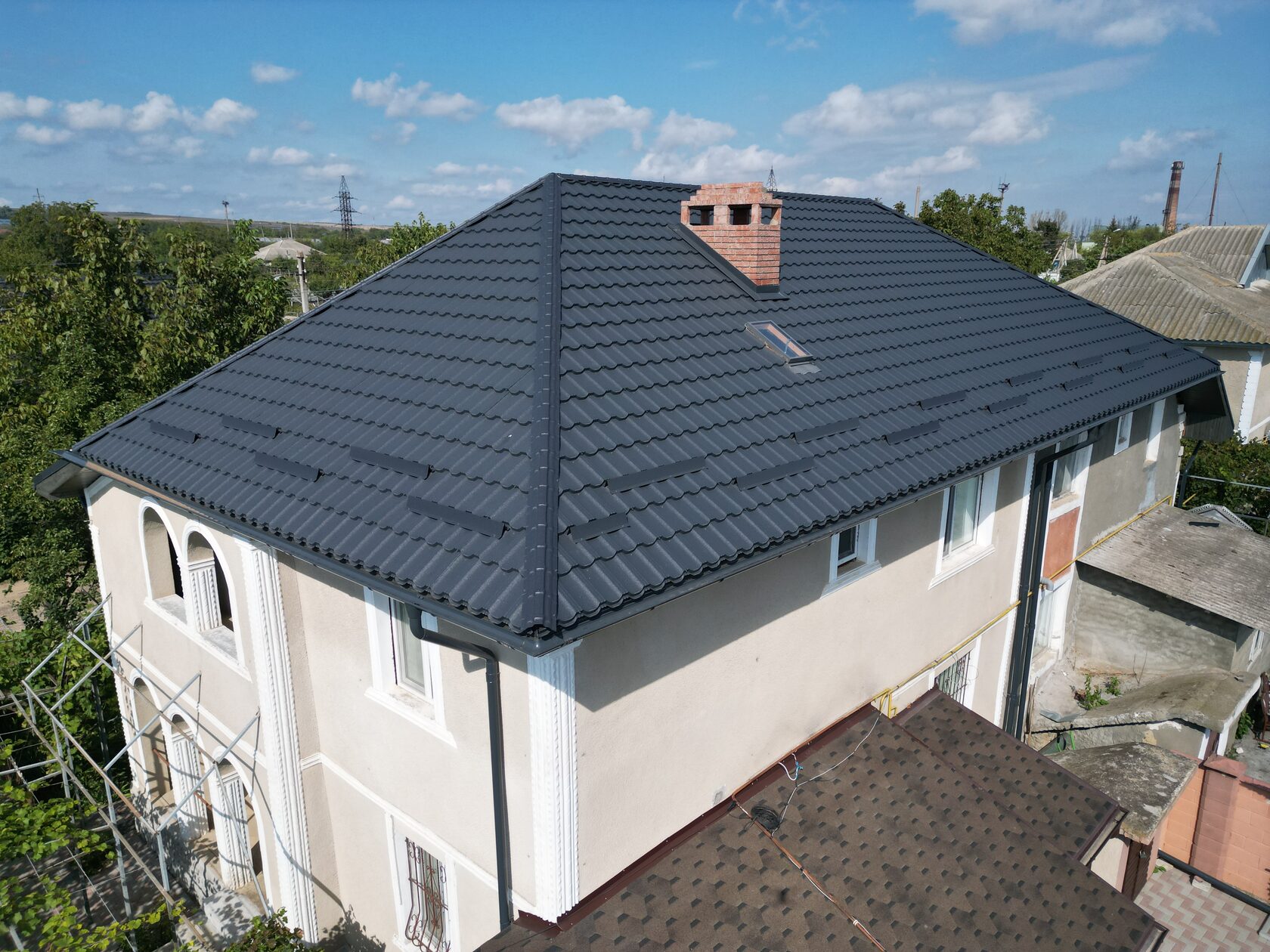 Țiglă metalică, Arctica, Coreea V-Matt, RAL 7024, Speia, Anenii Noi