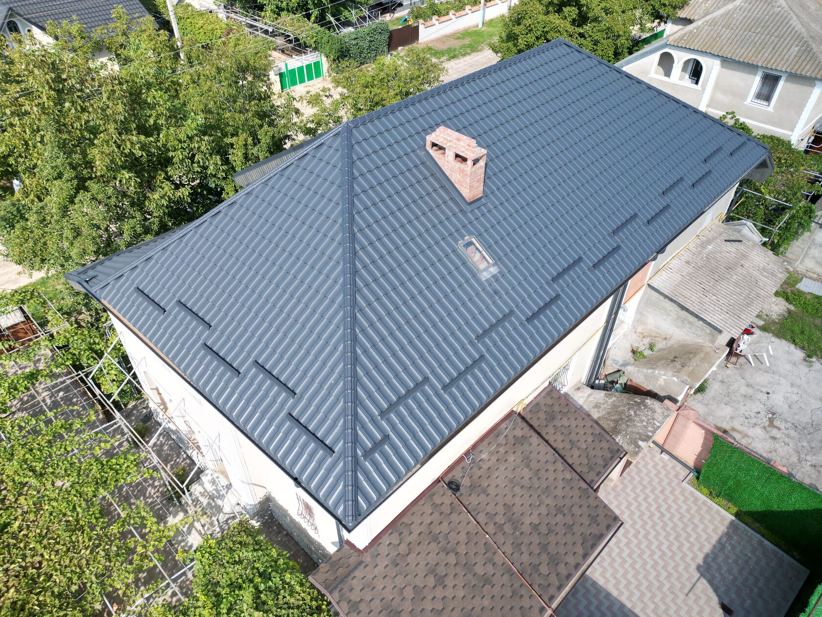 Țiglă metalică, Arctica, Coreea V-Matt, RAL 7024, Speia, Anenii Noi