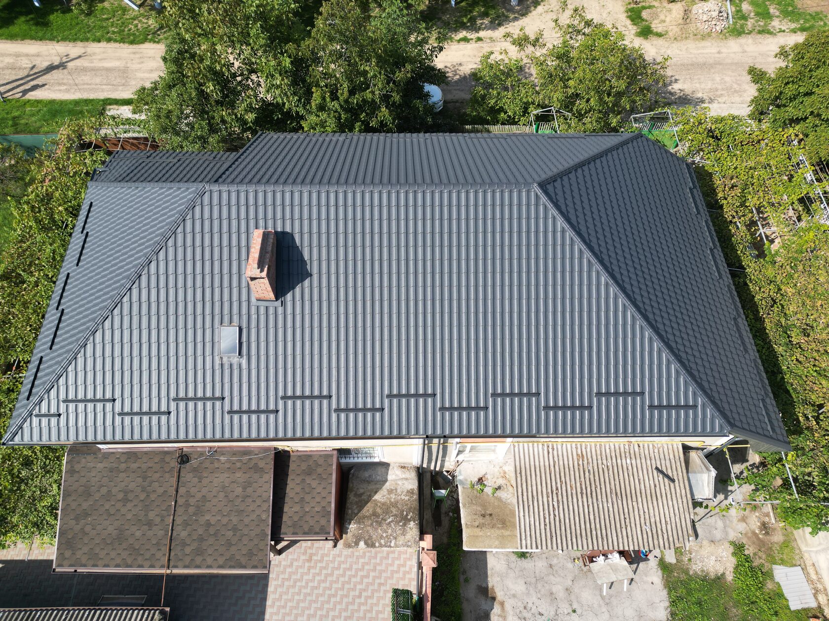 Țiglă metalică, Arctica, Coreea V-Matt, RAL 7024, Speia, Anenii Noi