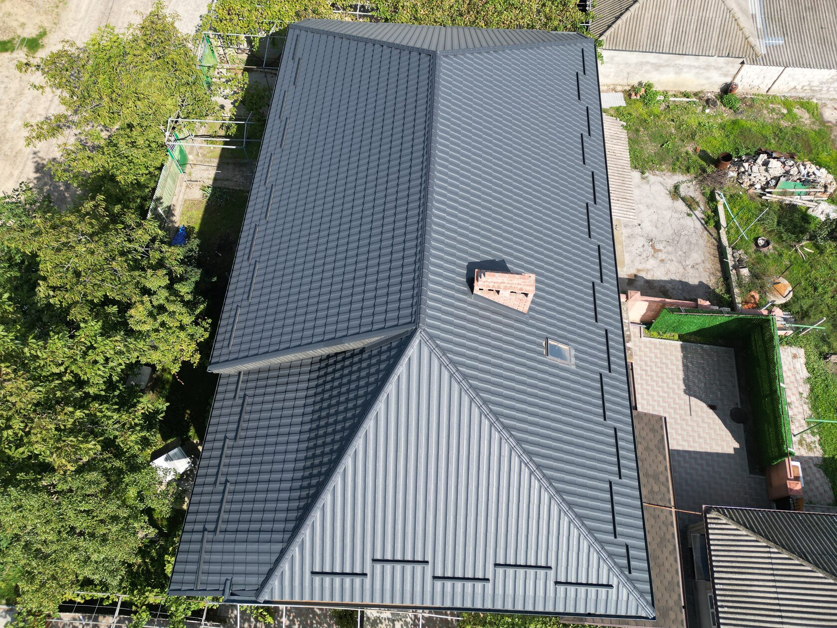 Țiglă metalică, Arctica, Coreea V-Matt, RAL 7024, Speia, Anenii Noi