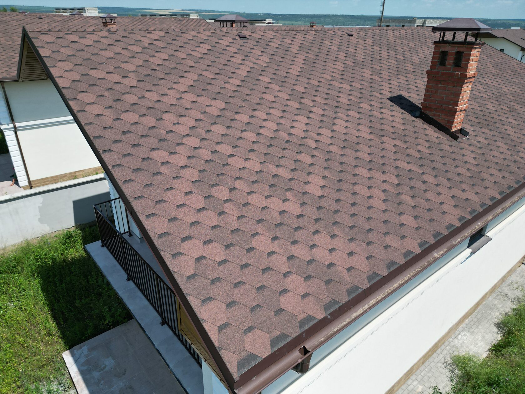 Șindrilă bituminoasă, IKO Superglass Hex, Cojușna, Strășeni