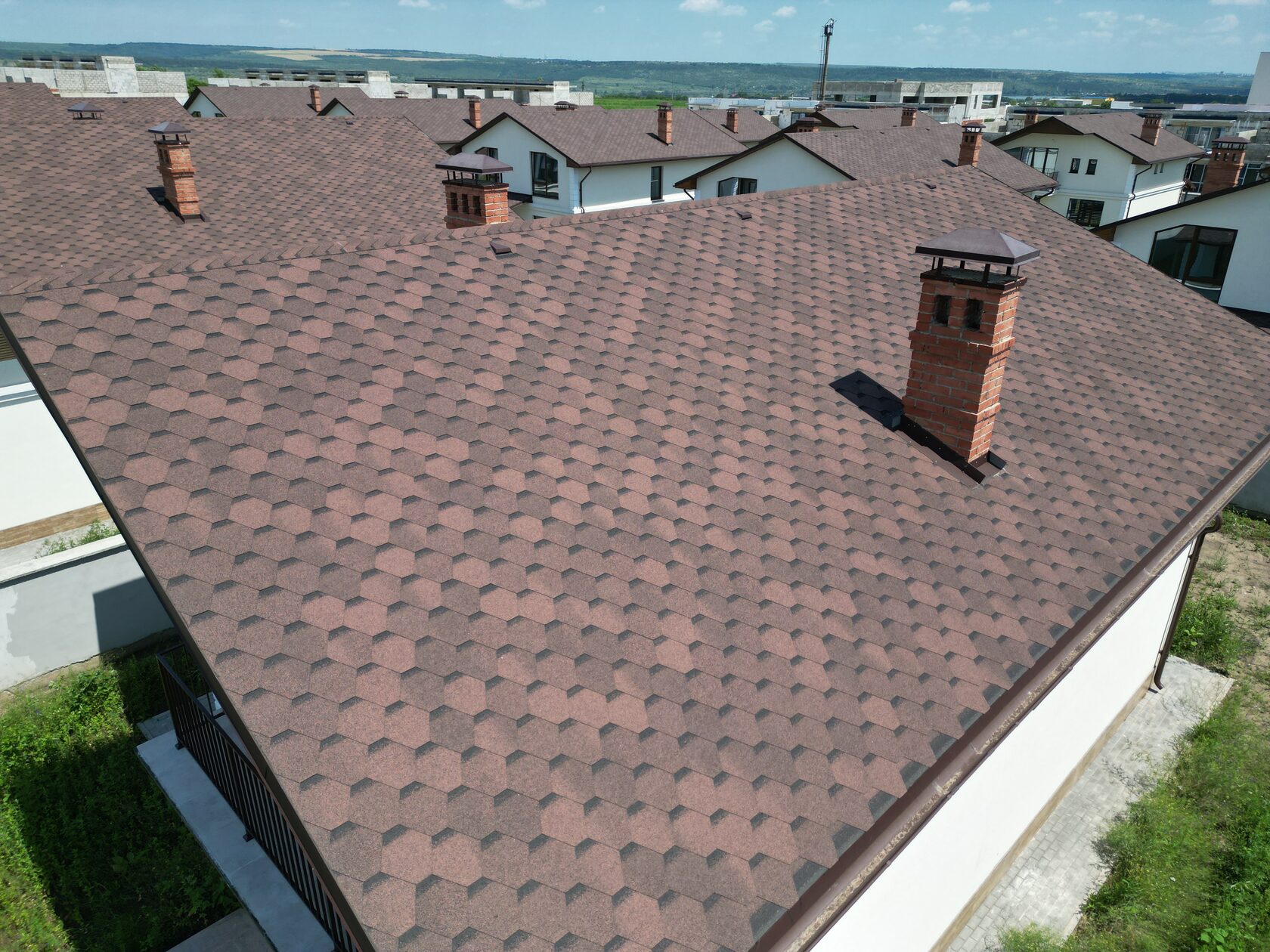 Șindrilă bituminoasă, IKO Superglass Hex, Cojușna, Strășeni