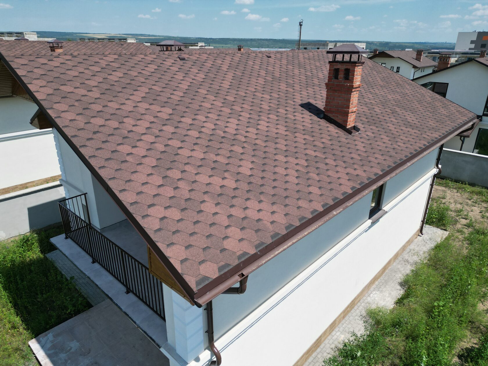 Șindrilă bituminoasă, IKO Superglass Hex, Cojușna, Strășeni