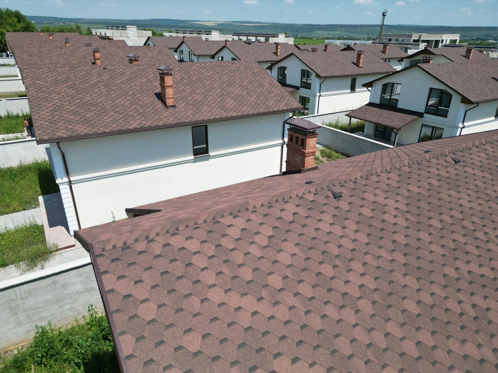 Șindrilă bituminoasă, IKO Superglass Hex, Cojușna, Strășeni