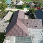 Металлочерепица Arctica SSAB, RAL 8017, Конгаз, Гагаузия