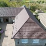 Металлочерепица Arctica SSAB, RAL 8017, Конгаз, Гагаузия