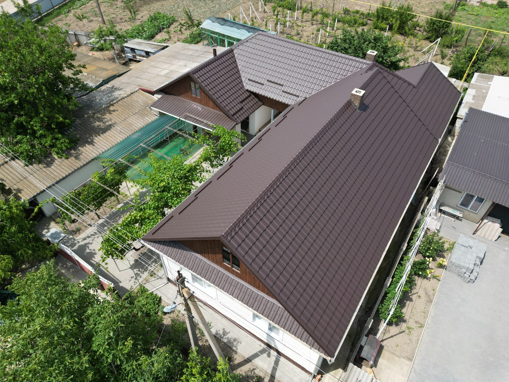 Țiglă metalică, Arctica, Coreea V-Matt, Congaz, Găgăuzia