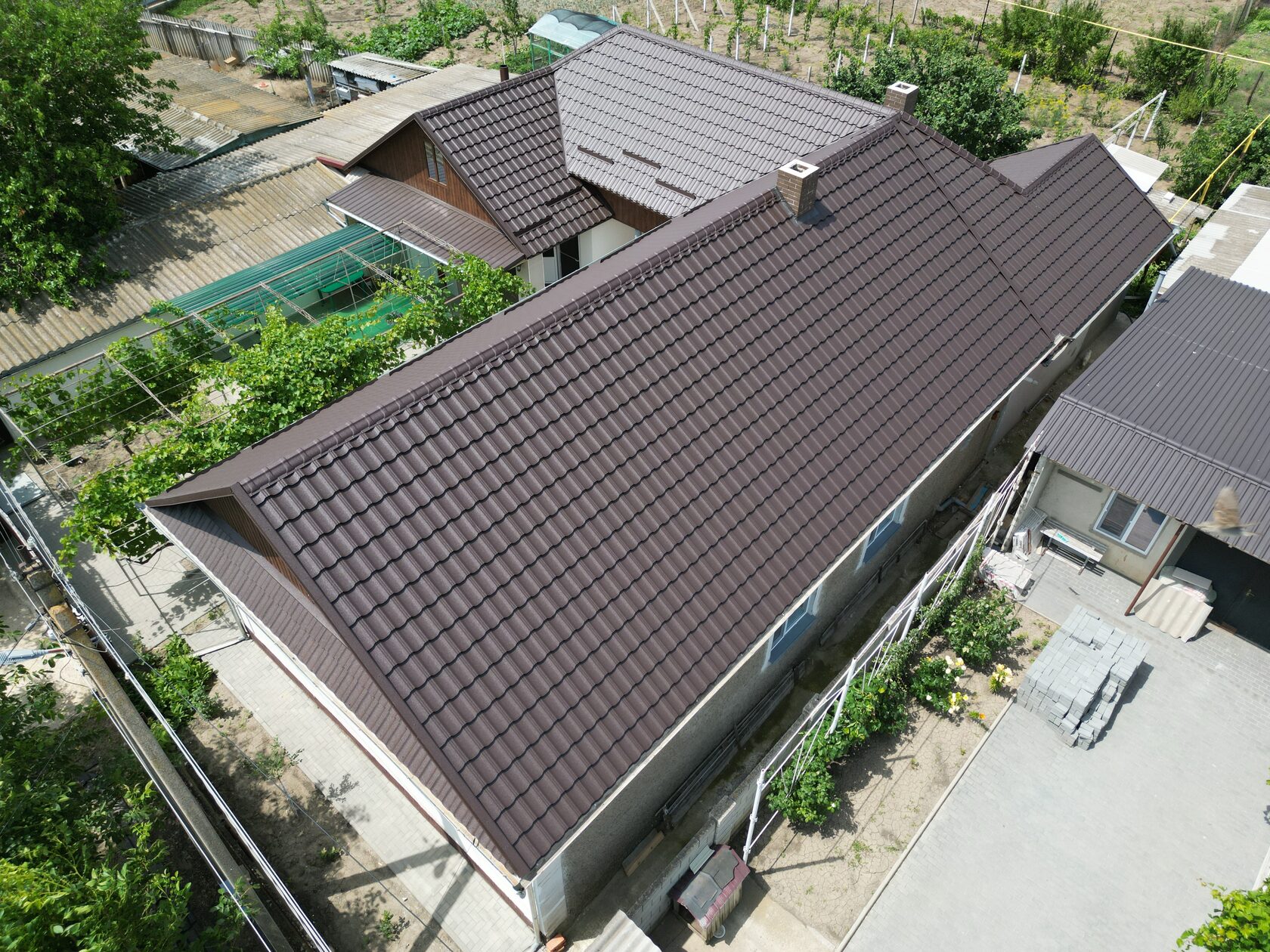 Țiglă metalică, Arctica, Coreea V-Matt, Congaz, Găgăuzia