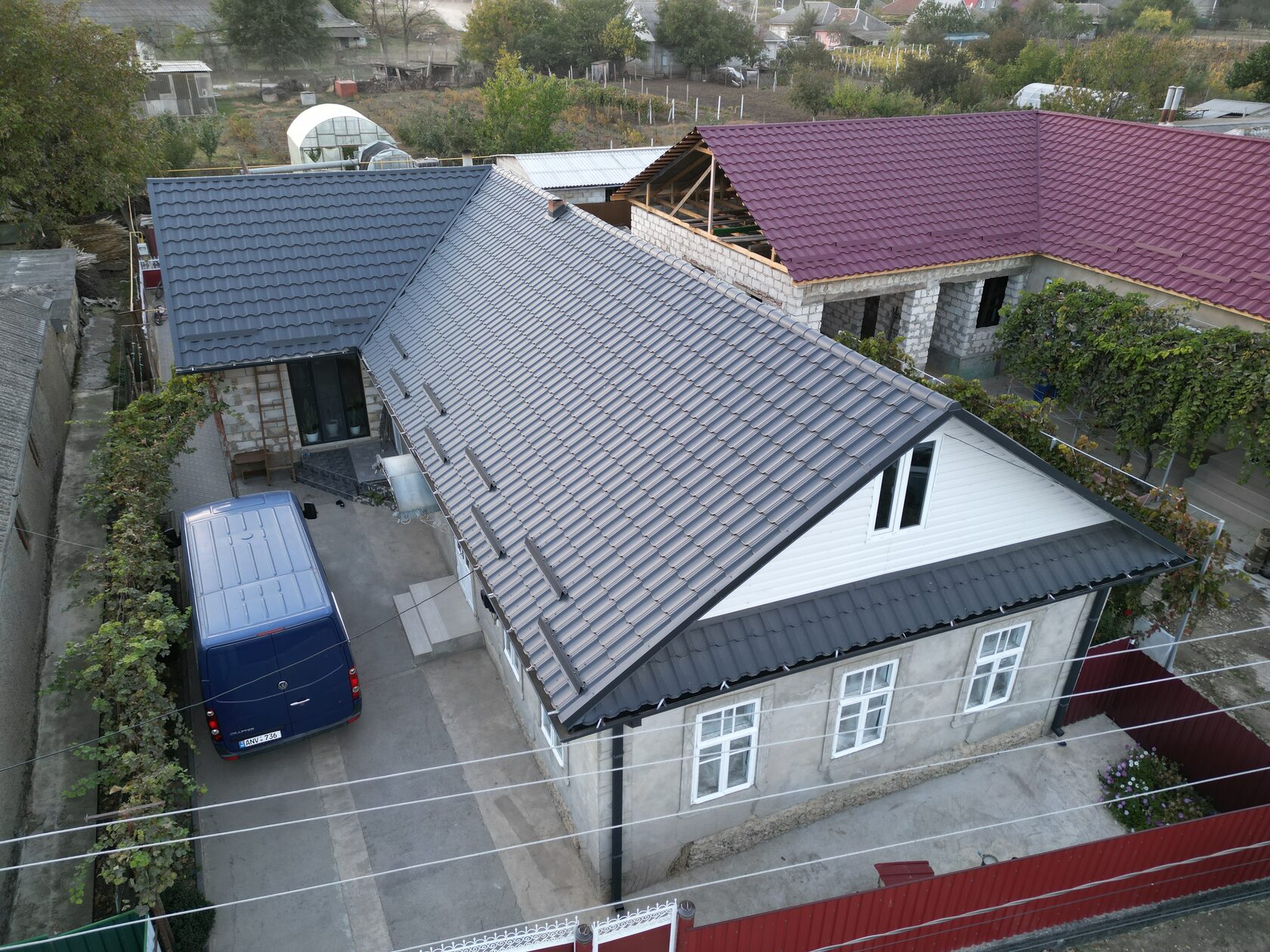 Țiglă metalică, Arctica, Coreea V-Matt, Congaz, Găgăuzia