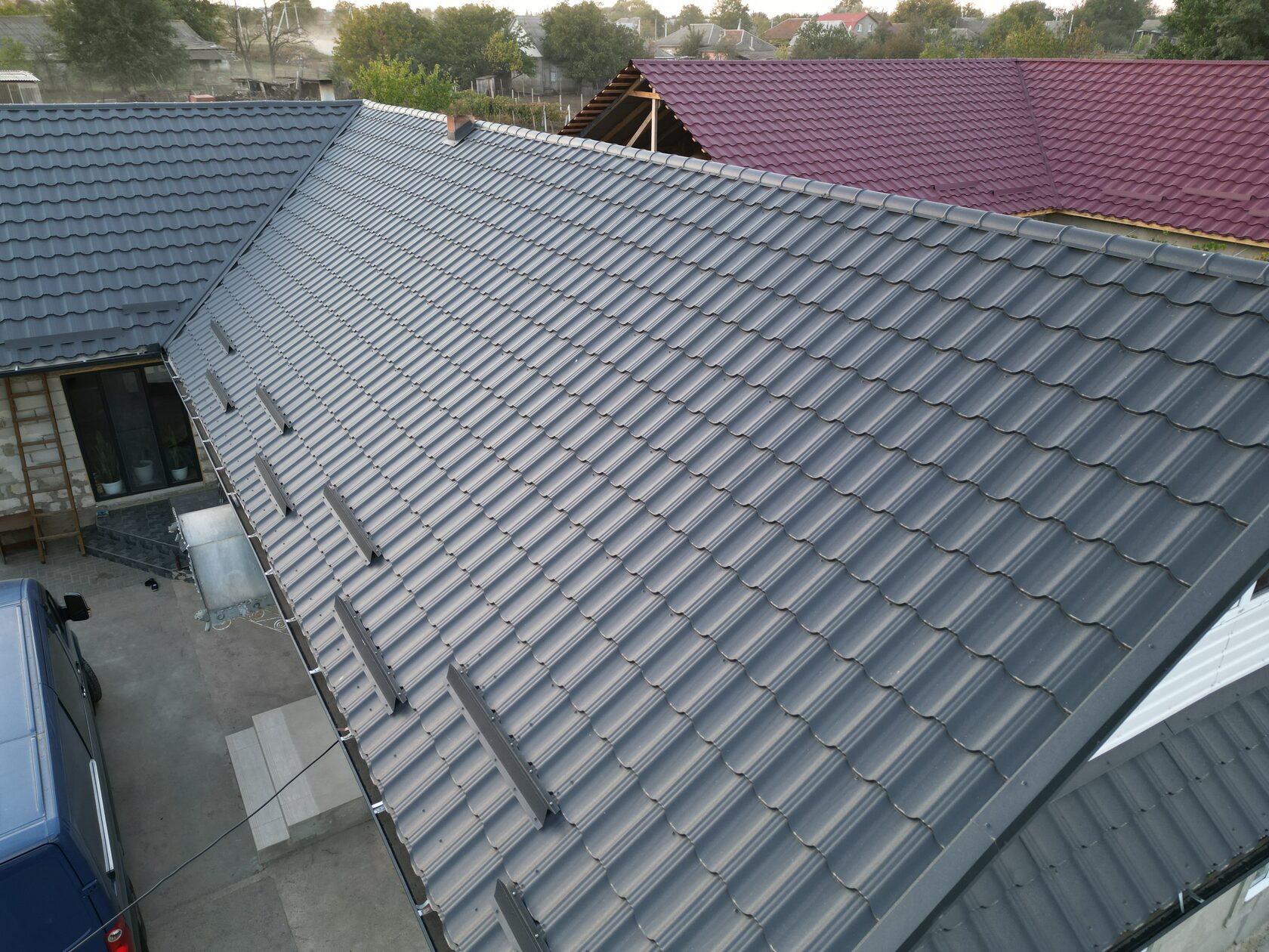 Țiglă metalică, Arctica, Coreea V-Matt, Congaz, Găgăuzia